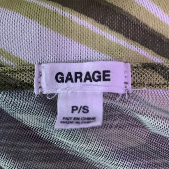 Green Funky Long Sleeve Button Up - Picture 3 of 4